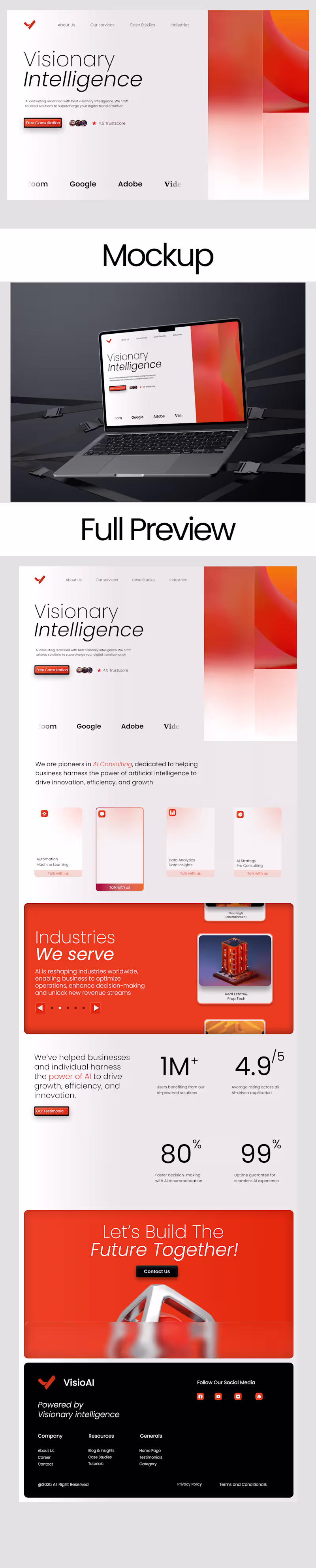 Cover image for Visonary Intelligence(Recreation)