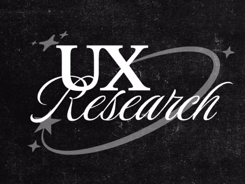 Cover image for UX Research