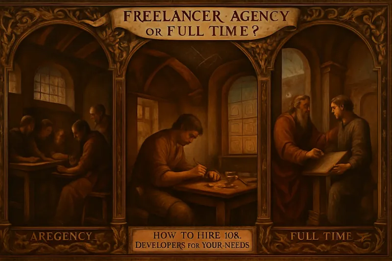 Cover image for Freelancer, Agency, or Full-Time? How to Hire iOS Developers for Your Needs