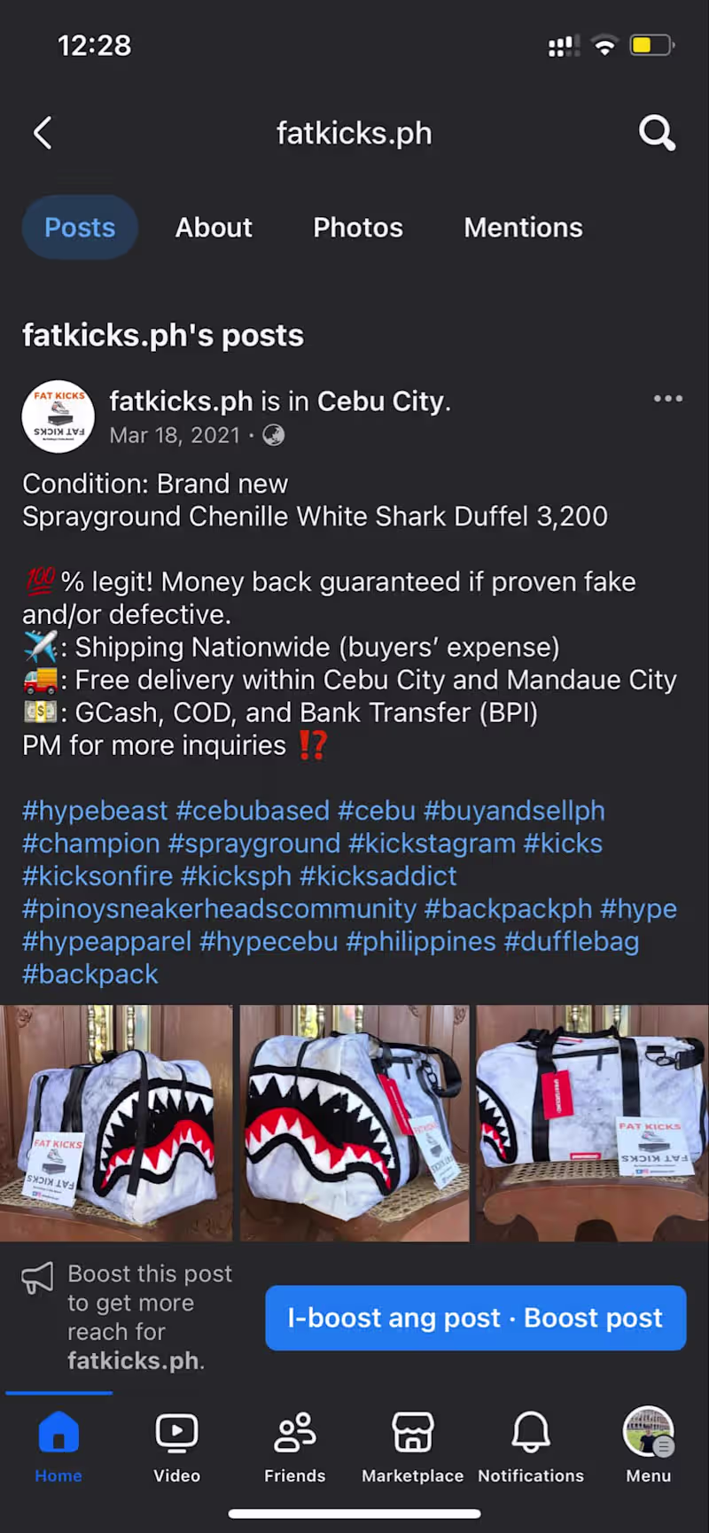 Cover image for Caption for a local business