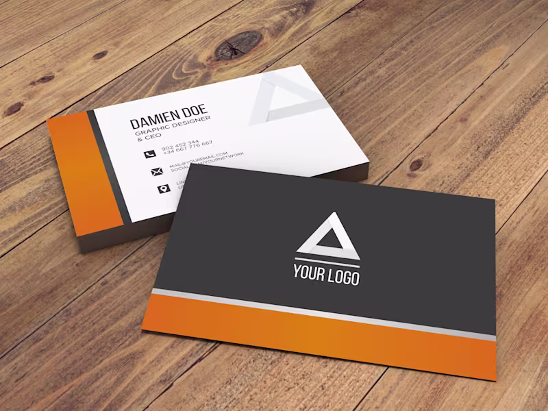 Cover image for business card