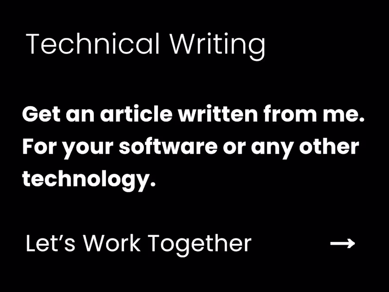 Cover image for Hire a writer who'll write a article related to software