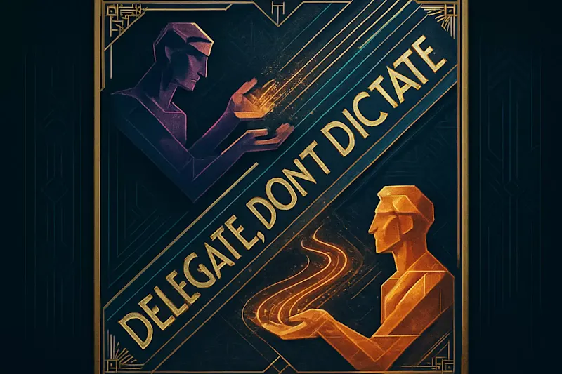 Cover image for Delegate, Don't Dictate: How to Build Trust with Your VA and Avoid Micromanagement