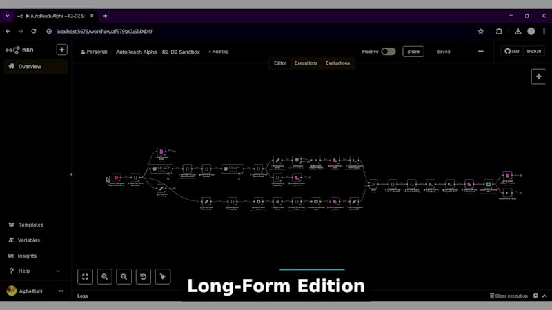 Cover image for AutoReach Promotion – Long-Form AI Video Workflow 