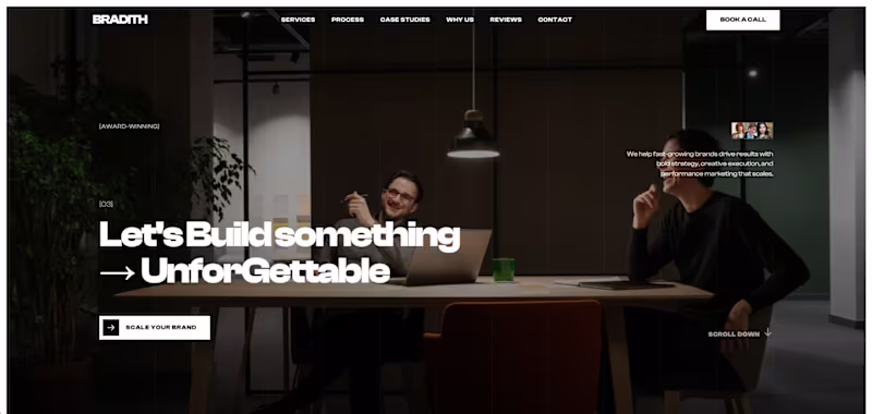 Cover image for Software Agency Landing Page Design