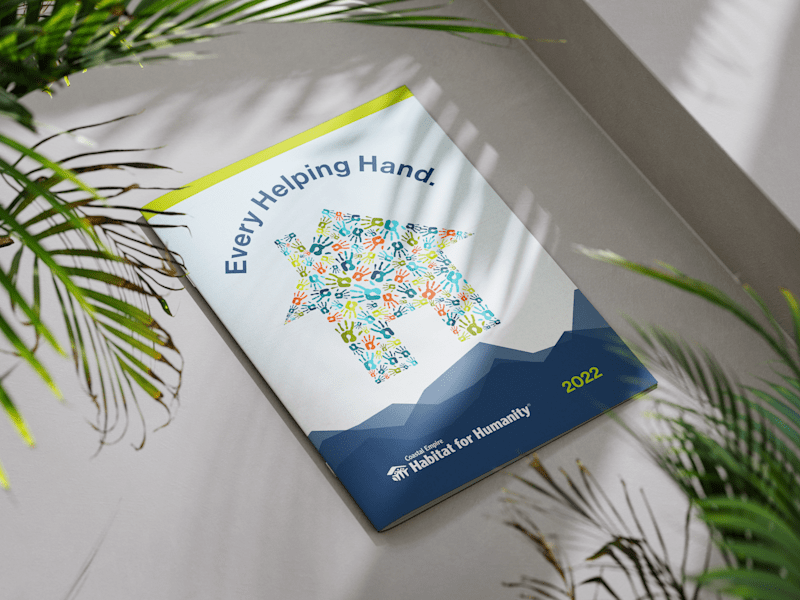 Cover image for Print & Digital Design: Habitat for Humanity 2022 Impact Report