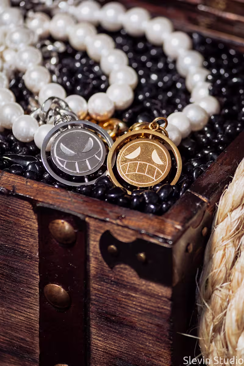 Cover image for Golden Ant Ace Necklace