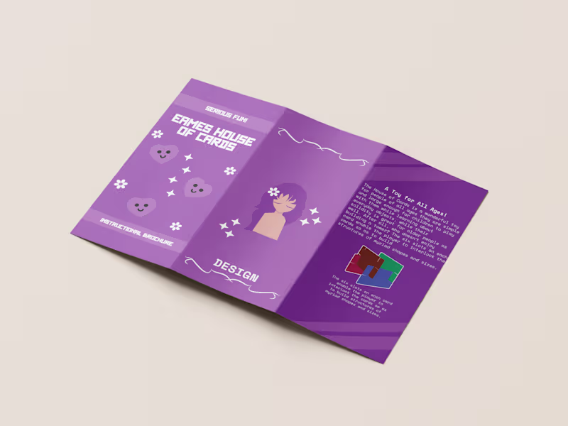 Cover image for Eames House Of Cards Brochure