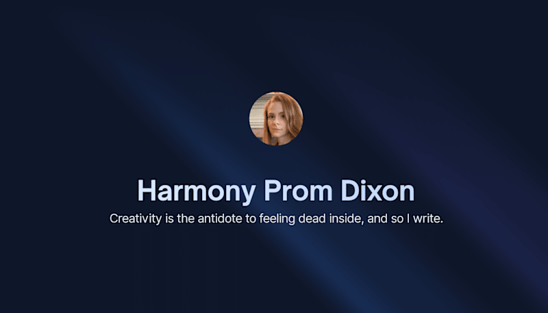 Cover image for Harmony Prom Dixon | Welcome to my Social Blog