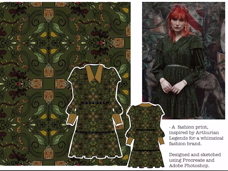 Cover image for I design high-quality, intricate repeat patterns using Procreate