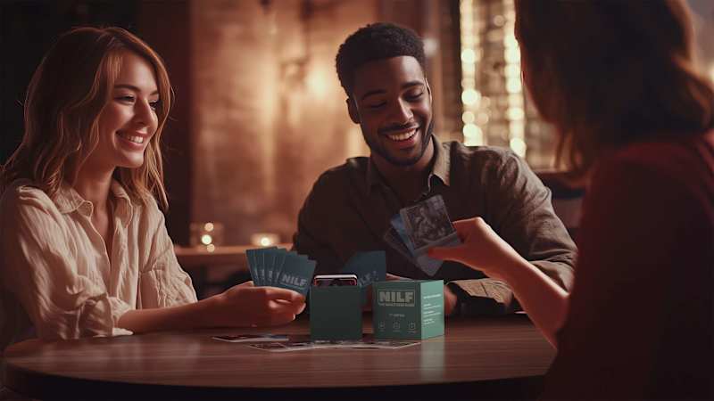 Cover image for Naughty Card Game - NILF