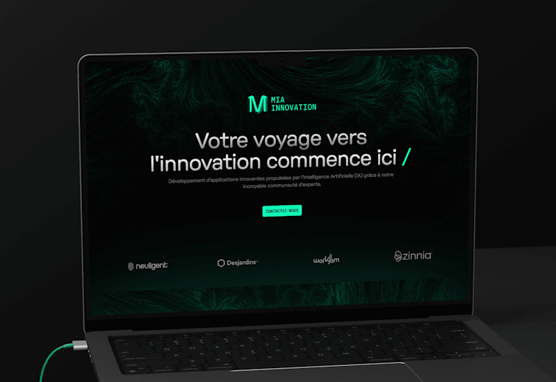 Cover image for Webflow development for MIA Innovation's first landing