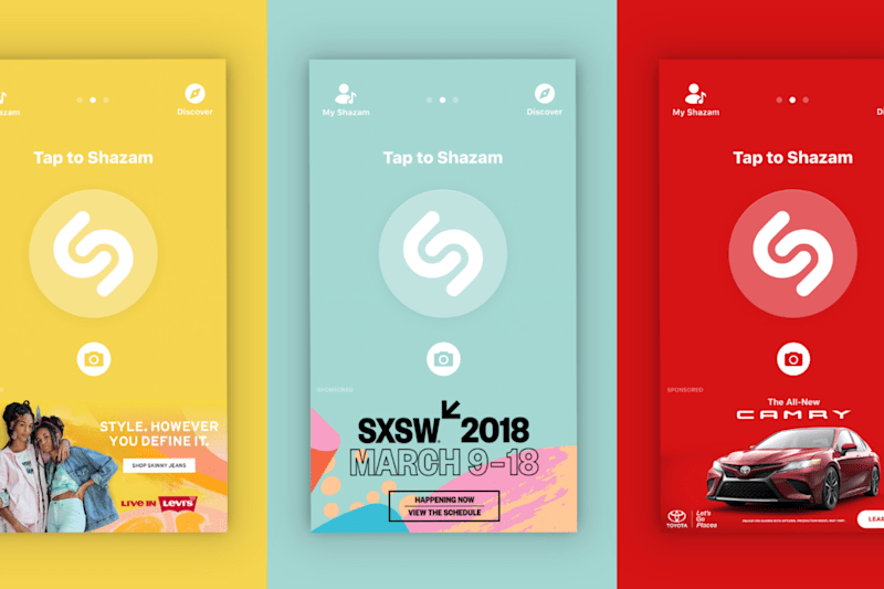 Cover image for Shazam Takeover Ads