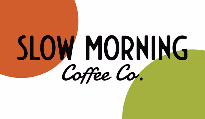 Cover image for Slow Morning Coffee Co. - Logo Brand Identity