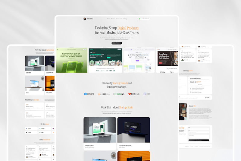 Cover image for Alexis - Framer website template