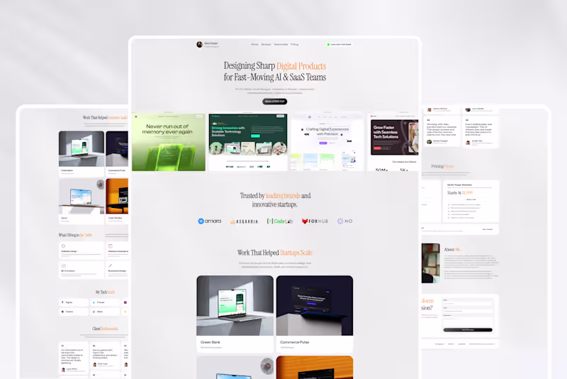 Cover image for Alexis - Framer website template