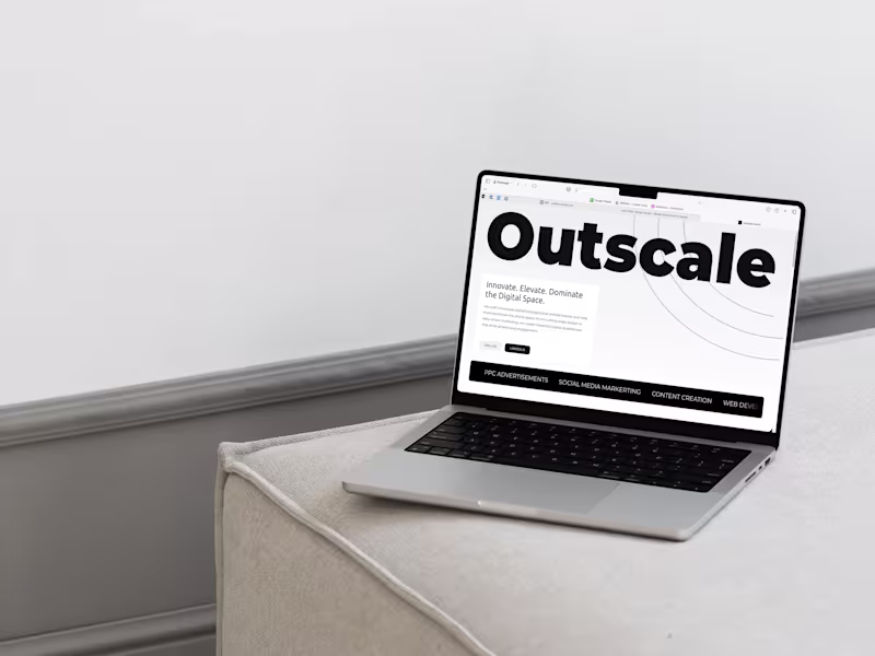 Cover image for Custom Landing page for Outscale
