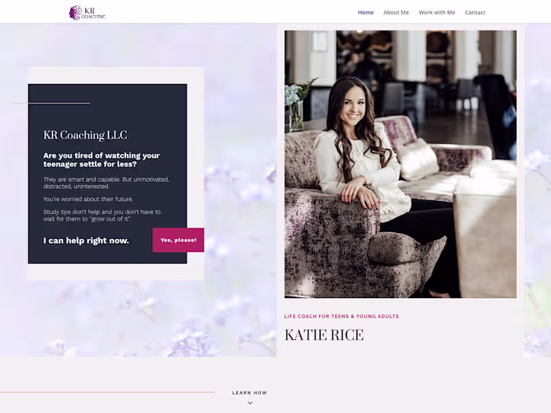 Cover image for Coach KR - Website Design