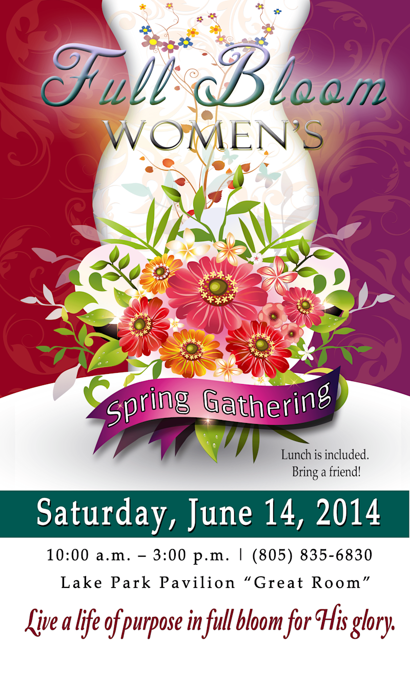Cover image for Full Blossom Women’s Spring Gathering Flyer