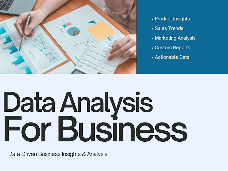Cover image for Data-Driven Business Insights & Analysis