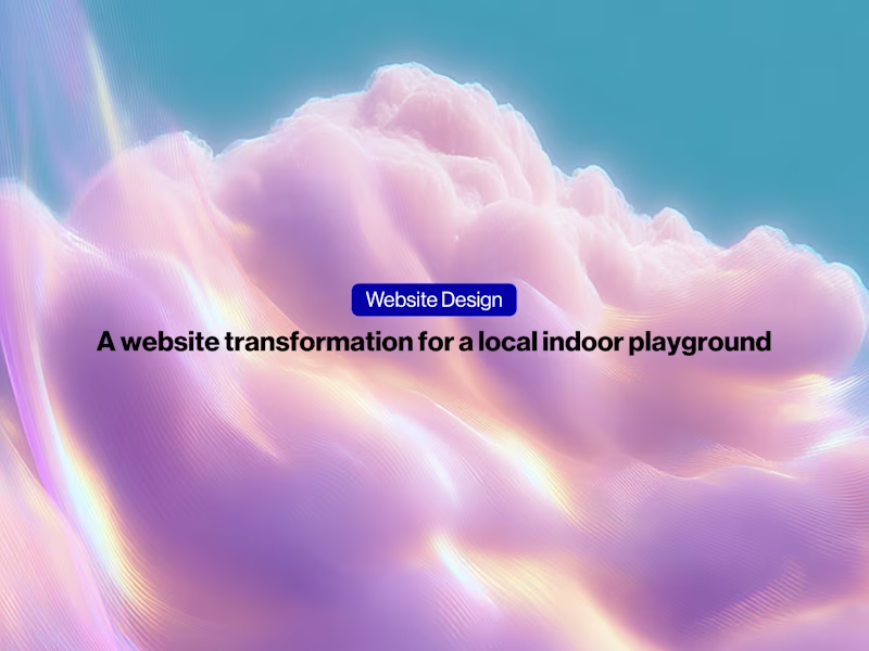Cover image for A Website Transformation for a Local Indoor Playground