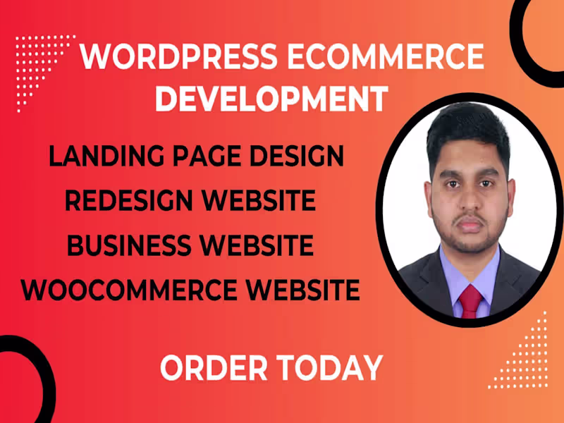 Cover image for WordPress Website Design and Development