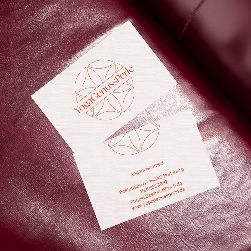 Cover image for Corporate identity for a yoga studio on Behance