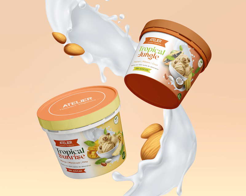Cover image for Atelier Icecream | Packaging Design Project