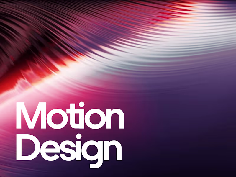 Cover image for Motion Design