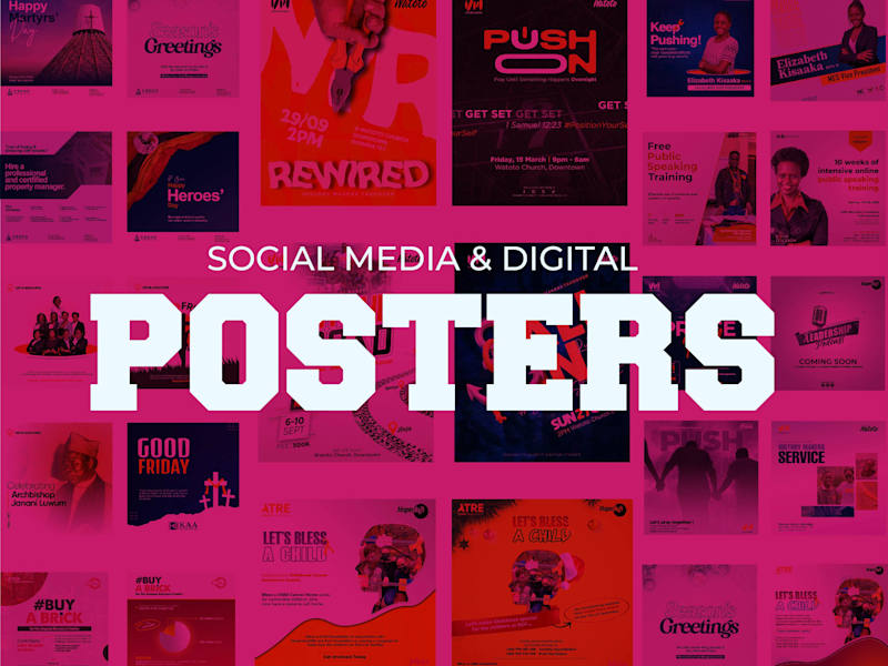 Cover image for POSTER DESIGNS