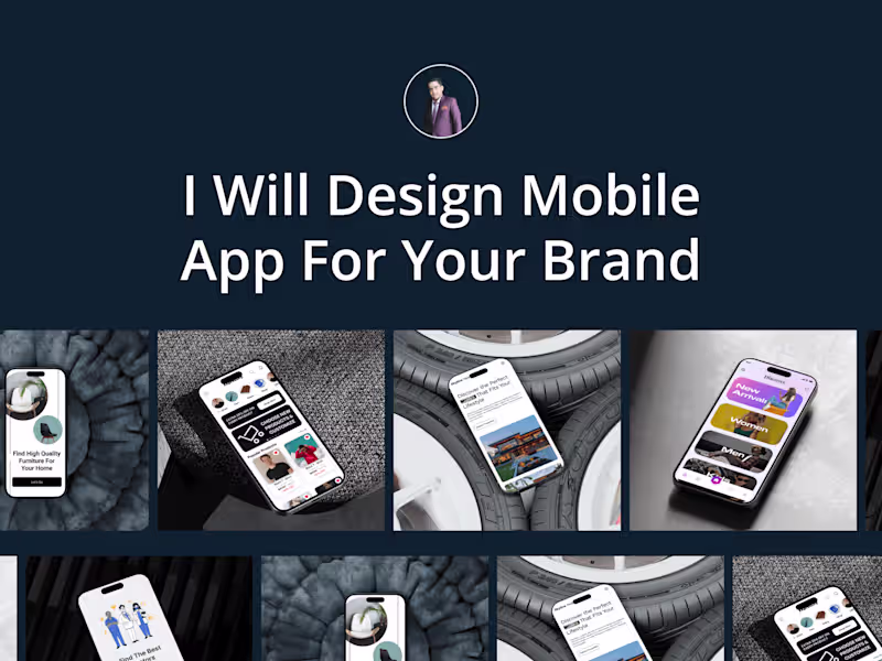 Cover image for Mobile App UI/UX Design - Figma