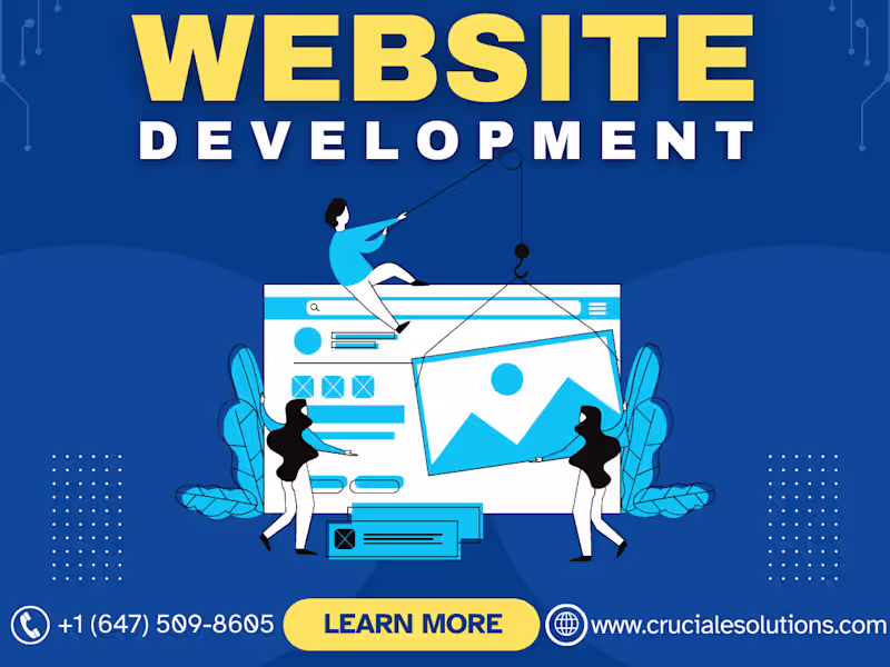 Cover image for Website Design & Development