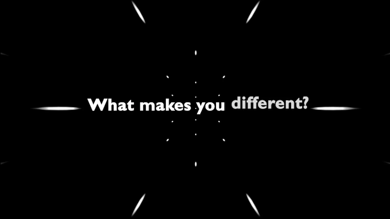 Cover image for What Makes you different ?
