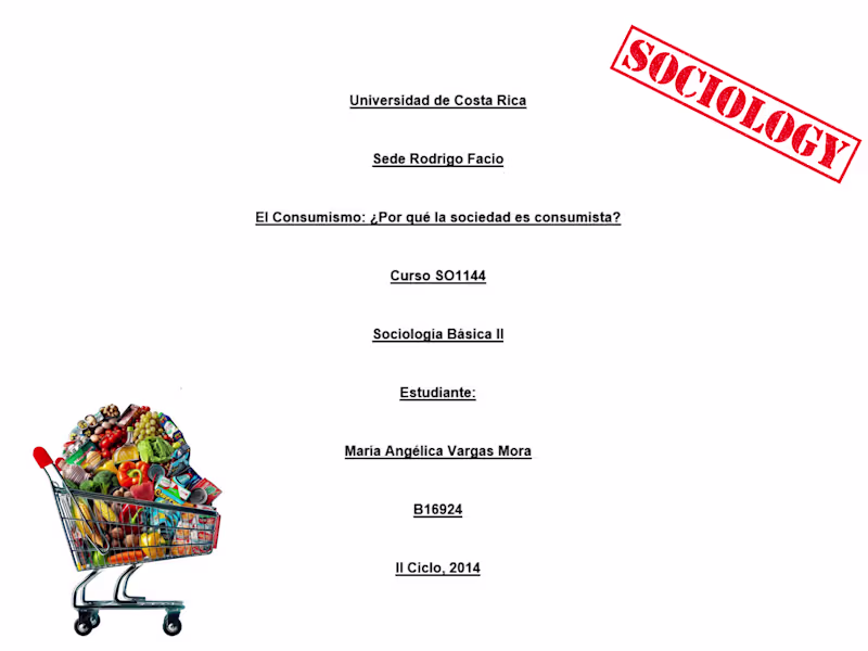 Cover image for Consumerism: Why is Society Consumerist?