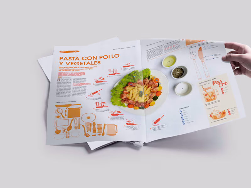 Cover image for Pan comido • Newspaper on Behance