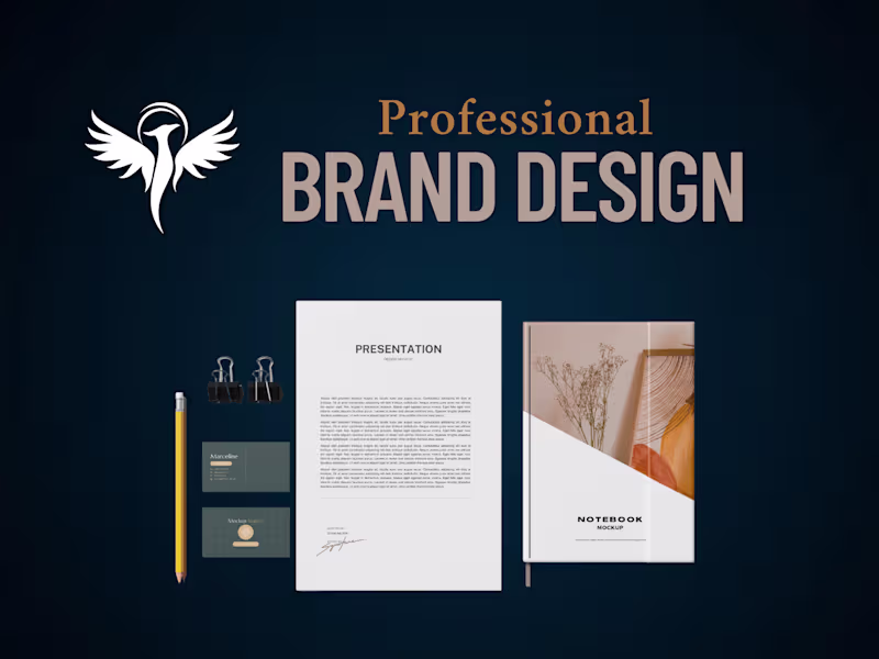 Cover image for I will design your premium brand identity within 48h