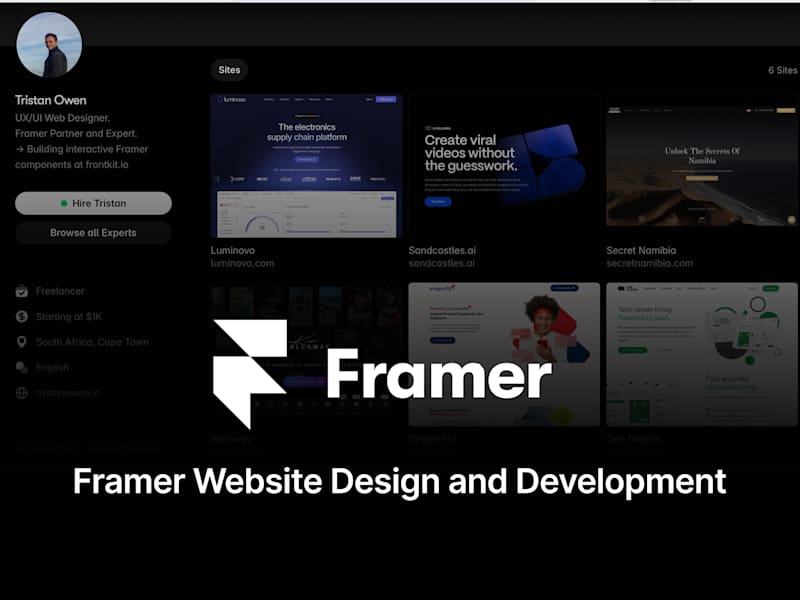 Cover image for Framer Website Design & Development