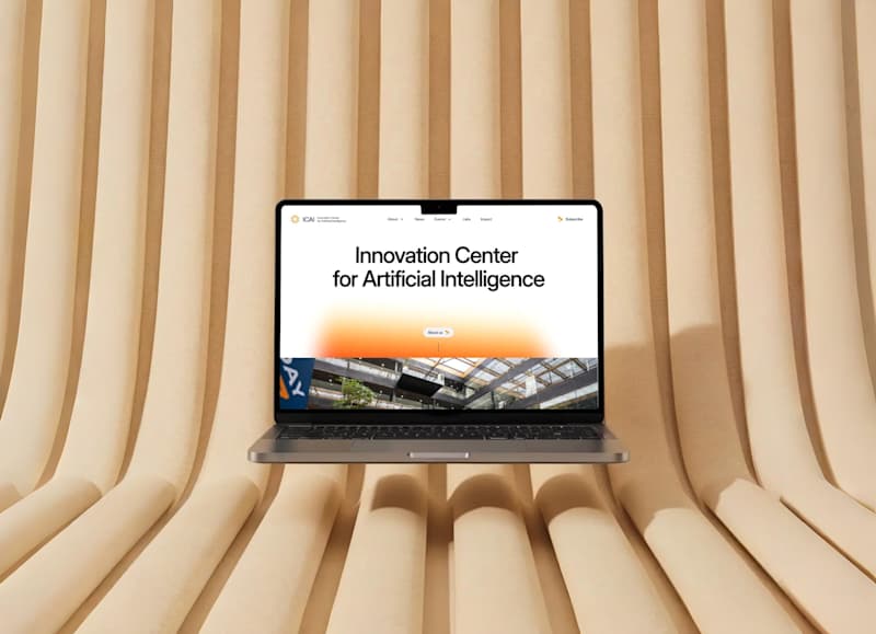 Cover image for Webflow site for AI research network ICAI