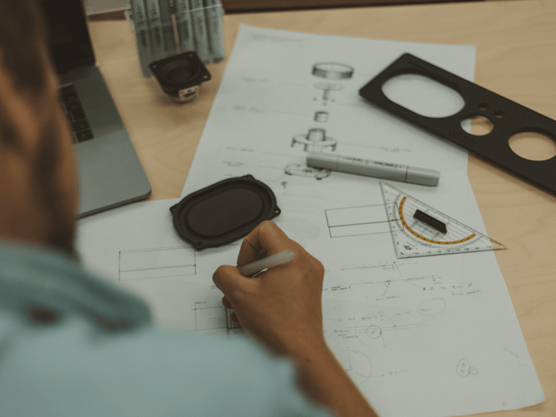 Cover image for End-To-End Industrial Design Services.