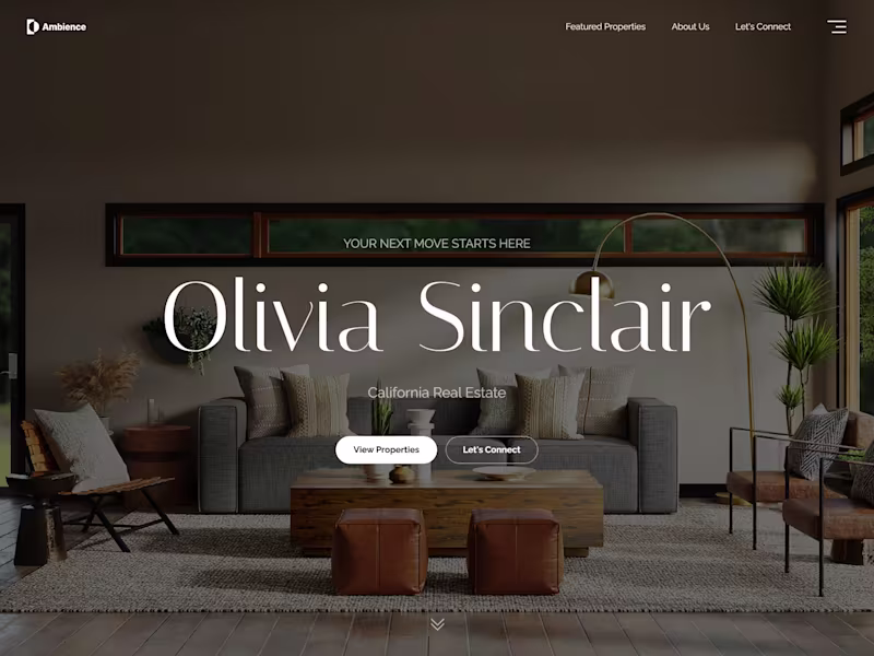 Cover image for Ambience - Real Estate Template