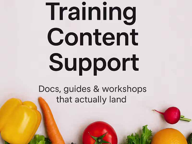 Cover image for Training Content That Actually Lands