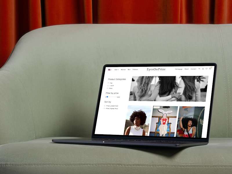 Cover image for FASHION ECOMMERCE WEBSITE