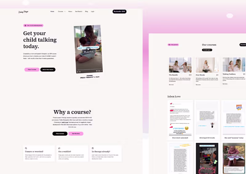 Cover image for Daisy Plays — Child Development