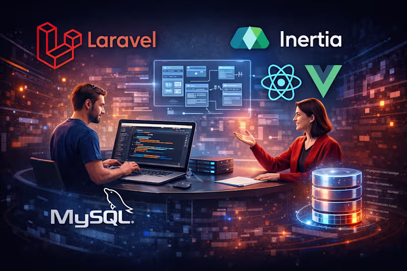 Cover image for Laravel + MySQL + Inertia (React/Vue)