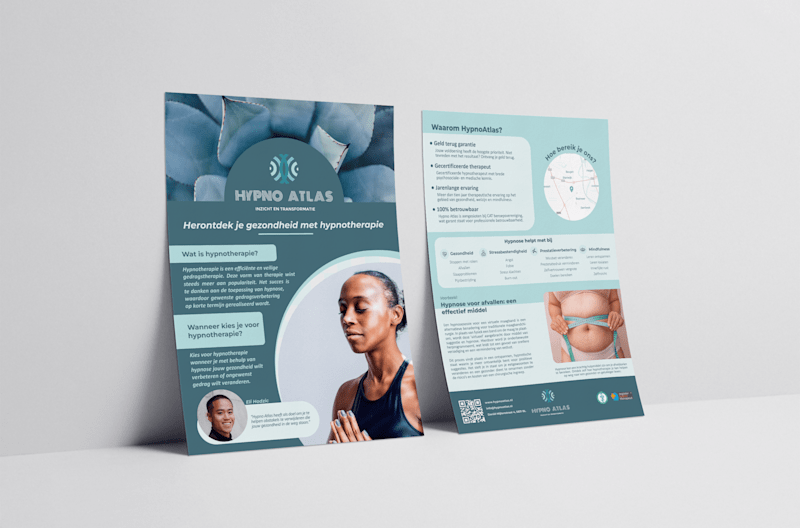 Cover image for  Brochure & business card design | HYPNO ATLAS