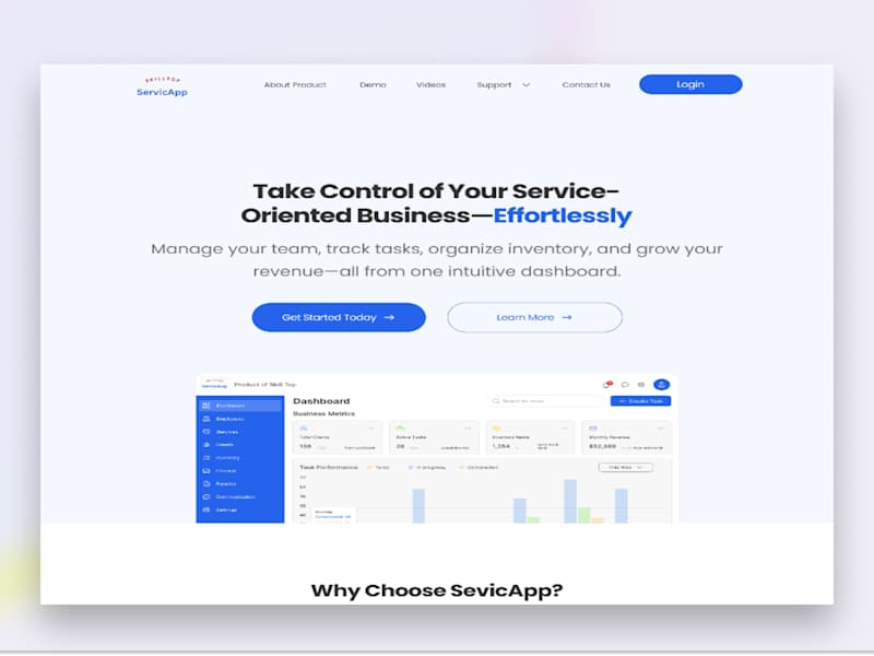 Cover image for Skill Top: Dashboard & Client Management Software Design