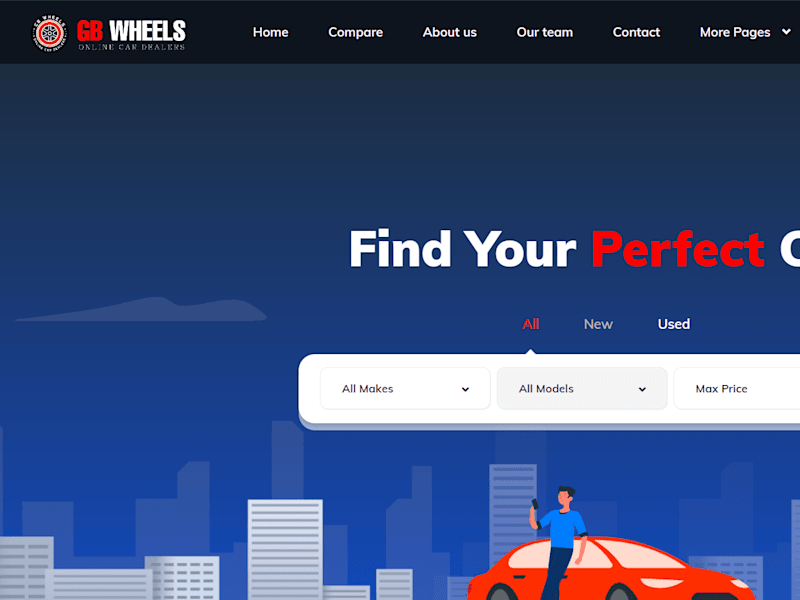 Cover image for GB Wheels – online car dealers