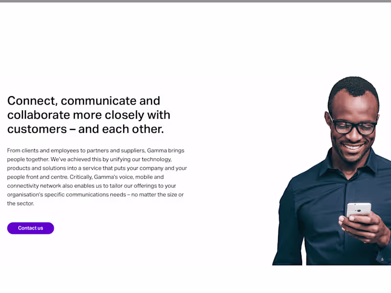 Cover image for Gamma website content