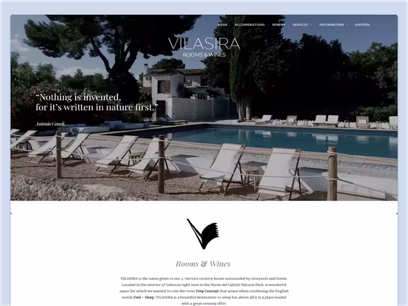 Cover image for Boutique Hotel (Website Design)