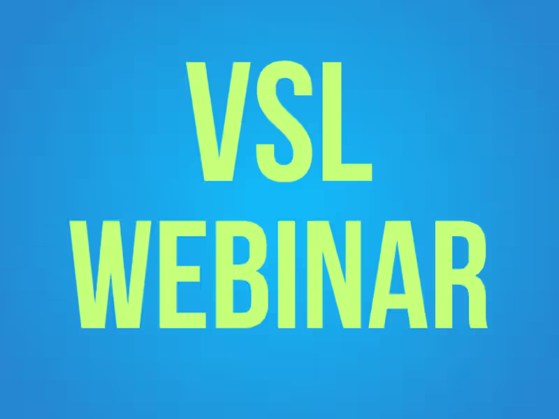 Cover image for VSL/Webinar Funnel